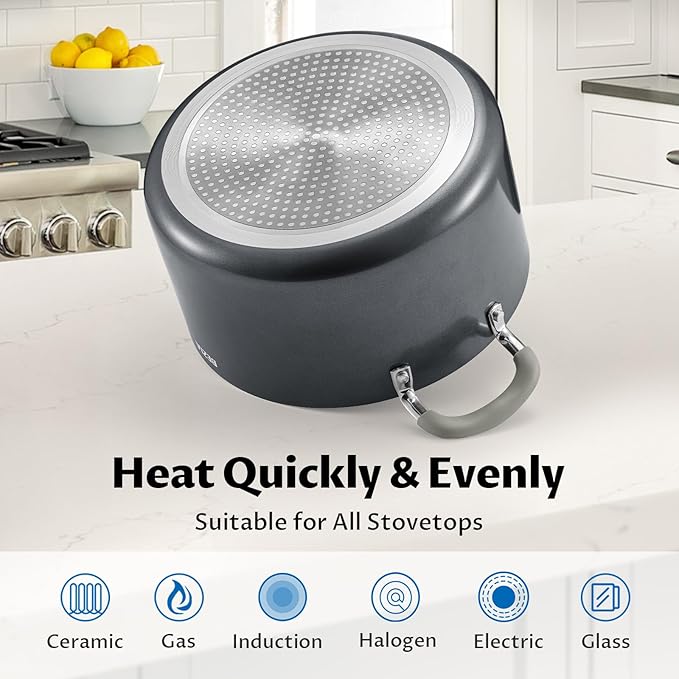 8 Quart Nonstick Stock Pot - Image 4