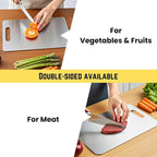 Titanium Cutting Board Set of 3, 2025 New Upgrade 100% Pure Titanium Cutting - Image 2