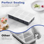Large Ice Cube Trays for Whiskey: GGOW Big Silicone Ice Cube Trays 2Inch - Image 3