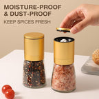 Vucchini Gold Salt and Pepper Grinder Mill - Image 5