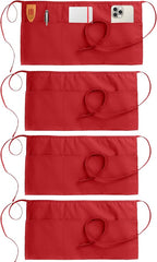 Utopia Wear 4 Pack Server Aprons by UTOPIAWEAR