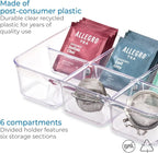 iDesign Clear Tea Bag & Sugar Packet Organizer - Image 4