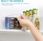 Vtopmart Clear Plastic Storage Bins, Countertops, Freezer Organization and - Image 3