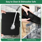 GUUKIN Silicone Dish Drying Mat, 17.7" x 11.8 " Drying Matt Kitchen Counter - Image 6