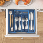 Lifewit Silverware Drawer Organizer, Expandable Utensil Tray - Image 8