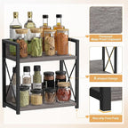 Giikin Countertop Shelf Organizer, 2 Tier Coffee Organizer - Image 2