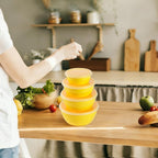 4-Piece Classic Plastic Prep Bowls - Image 5