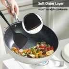Silicone Kitchen Utensils Set 15PC Cooking Utensils Set, Heat Resistant Kitchen - Image 3