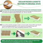 Sponges Kitchen Natural Dish Sponge Plant-Based Biodegradable Compostable - Image 6