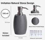 Clasin Home Sandstone Textured Resin Soap Dispenser - Image 3