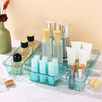 20 Pcs Clear Drawer Organizer, Adjustable Drawer Storage Box, 3-Size Desk - Image 6