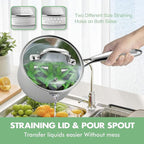 Tri-Ply Stainless Steel Sauce Pan - Image 6
