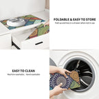 Retro Boho Dish Drying Mat 18x24 Inch, Microfiber Absorbent Fast Dry Mat - Image 8