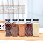 15 Pack 8oz Glass Spice Jars - Image 4