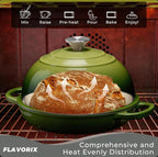 Cast Iron Bread Oven for Sourdough, 6Qt Bread Baking Pan - Image 3
