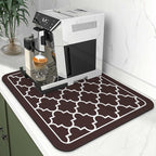 WISELIFE Dish Drying Mat Super Absorbent Drying Mat Large Dish Drying Mats - Image 2