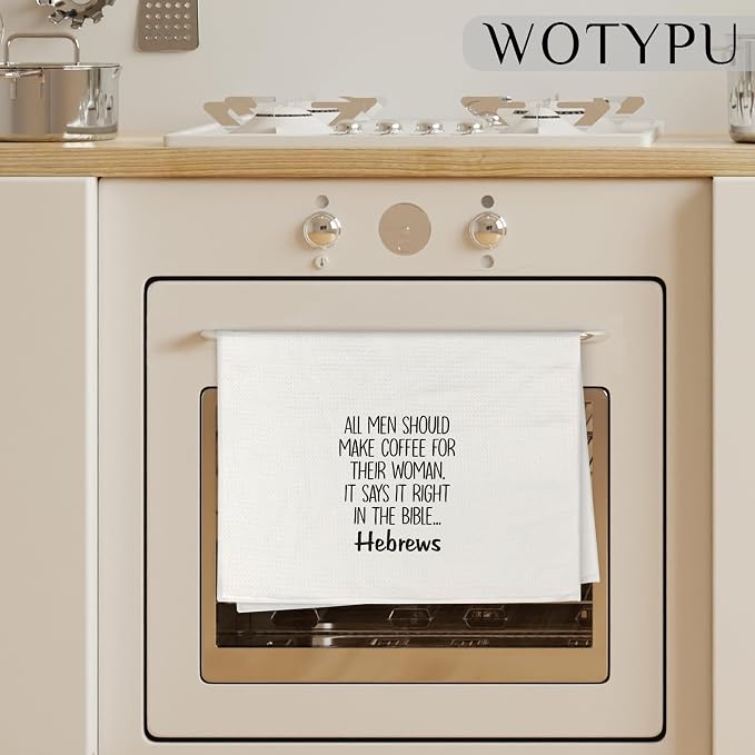 Funny Coffee Kitchen Towels, Coffee Gifts - Image 3