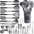 Kikcoin 43Pcs Large Kitchen Utensils Set by Kikcoin