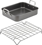 Rachael Ray Bakeware Nonstick Roaster/Roasting Pan - Image 12