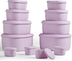 ISSEVE 12Pcs/Set Nesting Silicone Food Storage Containers by ISSEVE