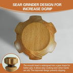 Wooden Salt And Pepper Grinder Set –【Gear-Shape Knob & Effortless Grinding】8 - Image 2