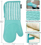 Alselo Silicone Oven Mitts Heat Resistant 932℉ - Image 2