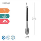 Farberware Stainless Steel Kitchen Tongs 12 Inch Locking Heat Resistant - Image 2