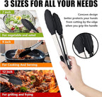 Kitchen Tongs with Silicone Tips, Kitchen Tongs, Cooking Tongs, Premium - Image 7