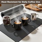 Coffee Mat, Absorbent Dish Drying Mat - Image 5