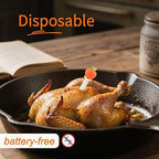 CloudHand Meat Turkey Pop Up Timer & Flavor Injector Set, Turkey Thermometer - Image 7