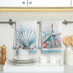 Jingmore 6 Pcs Kitchen Decor Set Accessorie Farmhouse Kitchen Towels Pot - Image 2
