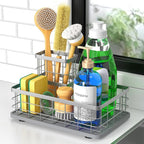 Kitchen Sink Caddy Organizer, Sponge Holder by HOKEMOM