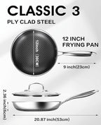 USELUCK Nonstick Frying Pans - Image 3