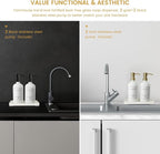 Glass Soap Dispenser for Kitchen, Farmhouse Kitchen Dish Soap Dispenser&Hand - Image 2