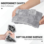 Silicone Ice Cube Trays 3Packs, Easy Release Ice Cube Molds - Image 5