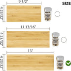 AMBIRD Bamboo Spice Drawer Organizer - Image 7