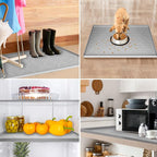 SIKADEER 22" x 22" Under Sink Mat Waterproof, Silicone Mat Kitchen Drawer Shelf - Image 7