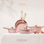 CAROTE Ceramic Cookware Set Nonstick, Non-Toxic & PFAS-Free, Dishwasher - Image 3