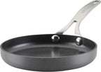 Anolon Hard Anodized Nonstick Mini Skillet/Frying/Egg Pan, Stainless Steel by Anolon