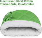 Short Oven Mitts, Heat Resistant 500°F, Silicone Grip Kitchen Gloves, Non-Slip - Image 4