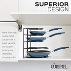 Cuisinel Heavy Duty Pots and Pans Organizer Rack - Image 5