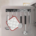 Cociat 2pcs Utensil Racks with 6 Hooks 11 Inch Mug Holder Under Cabinet Kitchen - Image 6