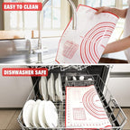 Silicone Pastry Mat Extra Thick Large Non Stick Baking Supplies Kitchen Counter - Image 6