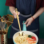 Gold Spaghetti Spoon, Berglander Pasta Server - Image 8