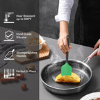 Silicone Spatula Set, 6 Pieces Food Grade Kitchen Utensils - Image 5