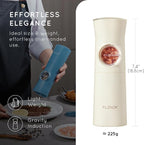 Flendy Gravity Electric Salt and Pepper Grinder Set Rechargeable, Automatic - Image 3