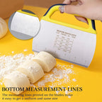 YGDZ Dough Scraper Chopper 2 Pcs, Stainless Steel Dough Cutter - Image 4