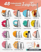 RFAQK 250 PCs Aluminum Cake Decorating Tools Kit - Image 5