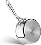 LEGEND COOKWARE 5-Ply Stainless Steel 1.5-Quart Sauce Pan - Image 7