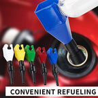 Funnels for Automotive Use, Flexible Draining Tool Snap Funnel, Oil Snap for - Image 2